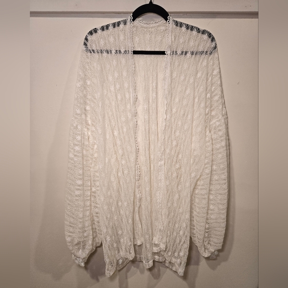 Boho  Lace Statement Cardi - Picture 1 of 6